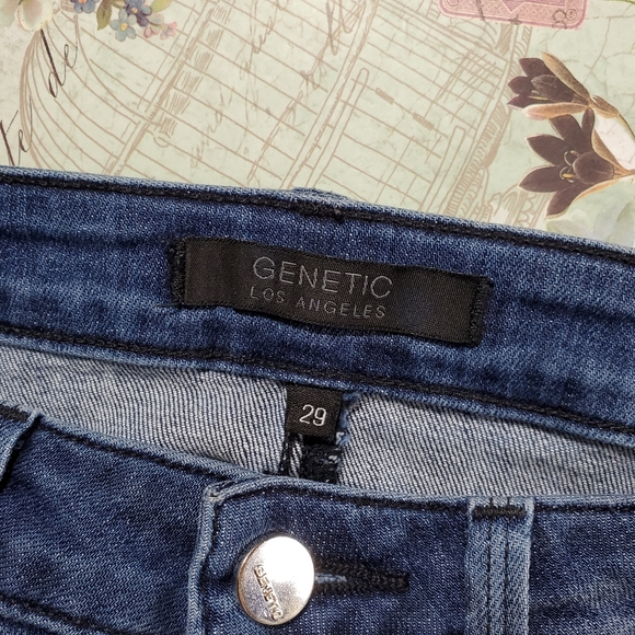 Genetic Denim Solace High Rise Skinny Crop Jeans - Picture 7 of 10